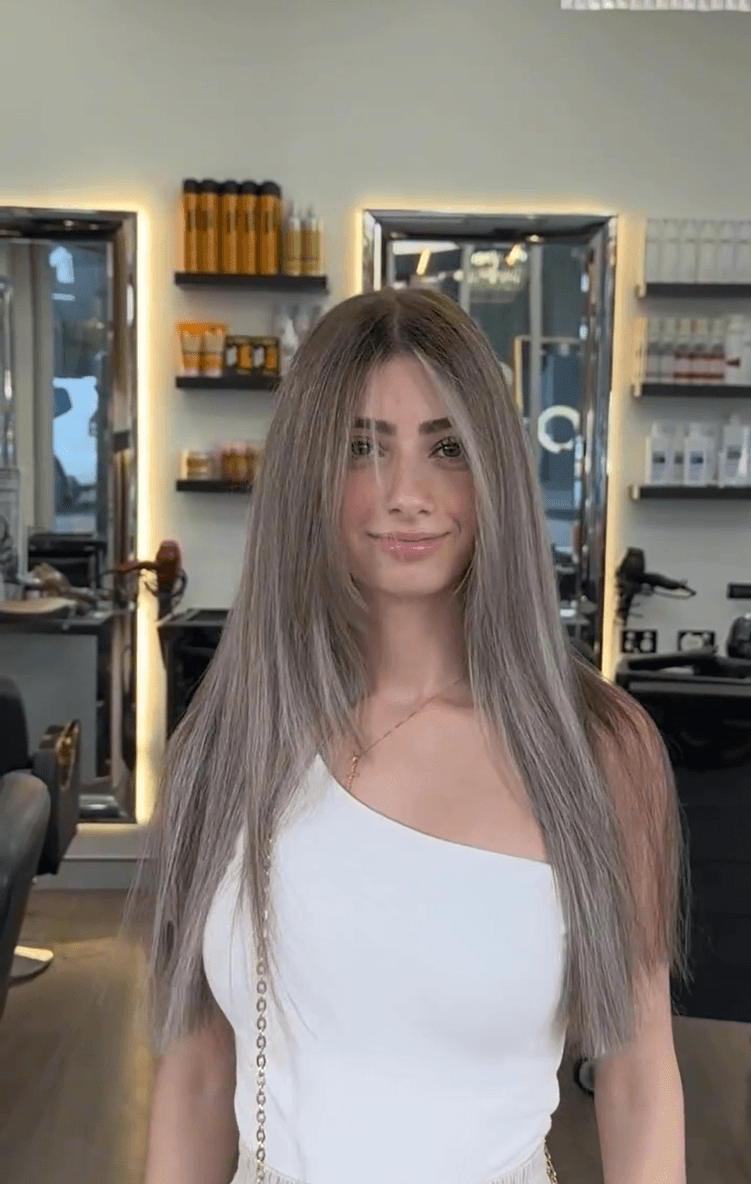 Ash blonde balayage at Even Hair Salon, Liverpool