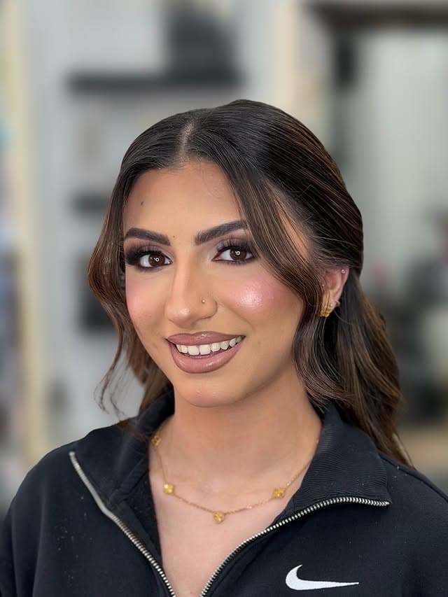Polished event hair and makeup